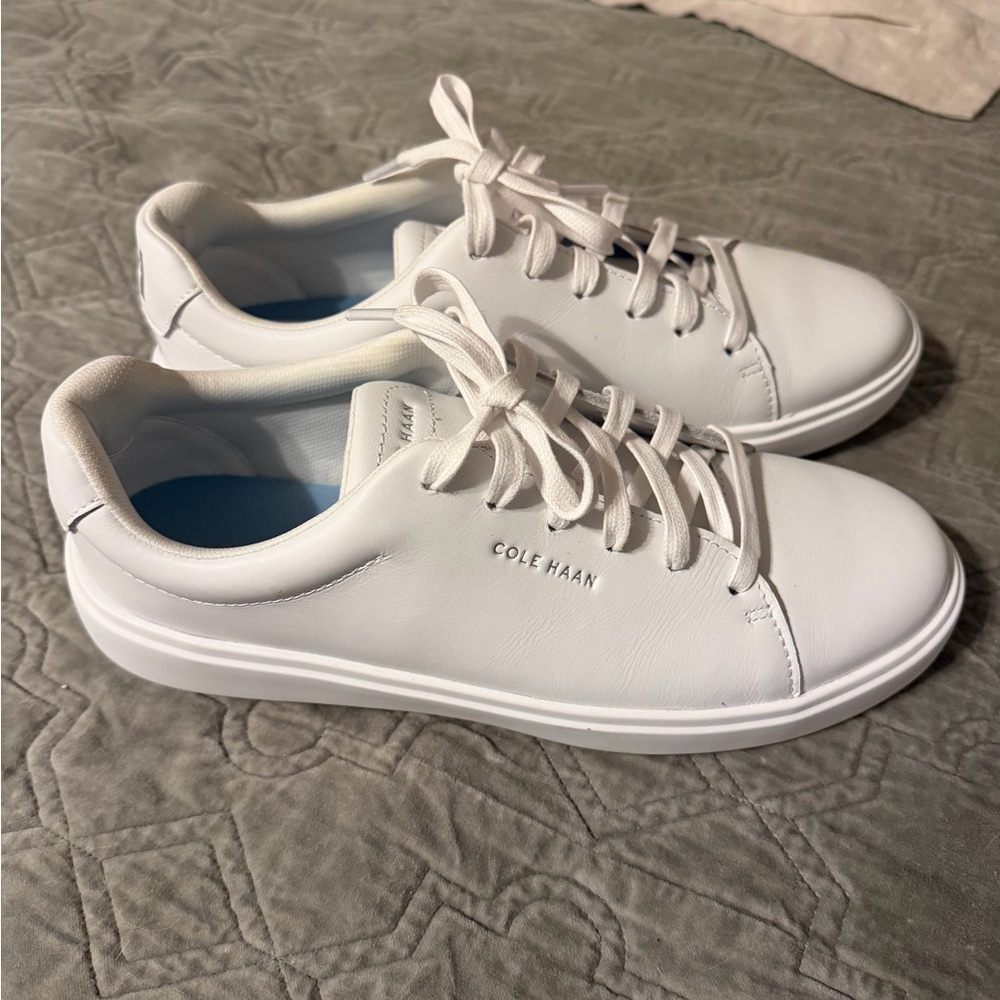 Cole Haan Traveler Leather Sneakers NWOT